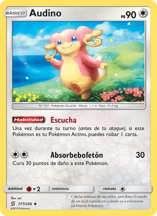 Audino · Mentes Unidas 177/236