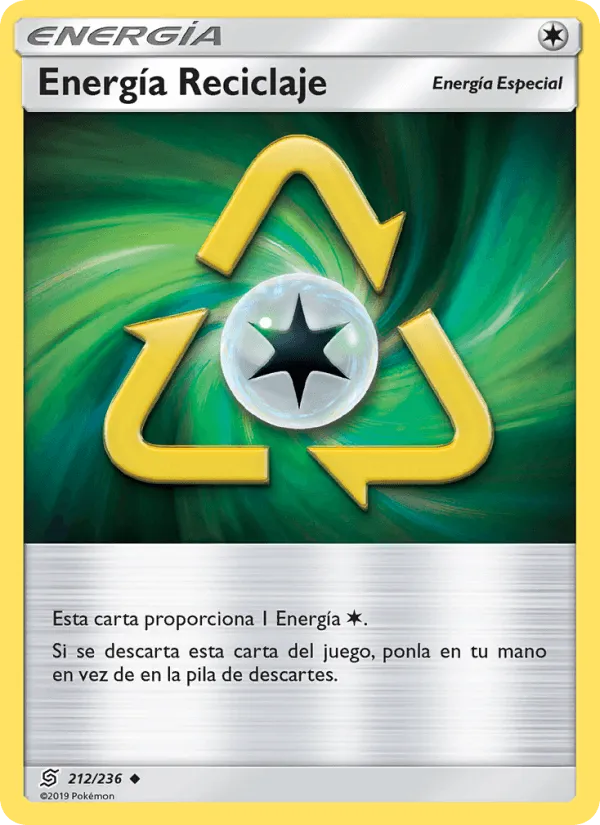 Energía Reciclaje · Mentes Unidas 212/236