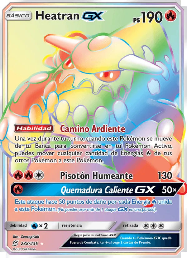 Heatran GX · Mentes Unidas 238/236