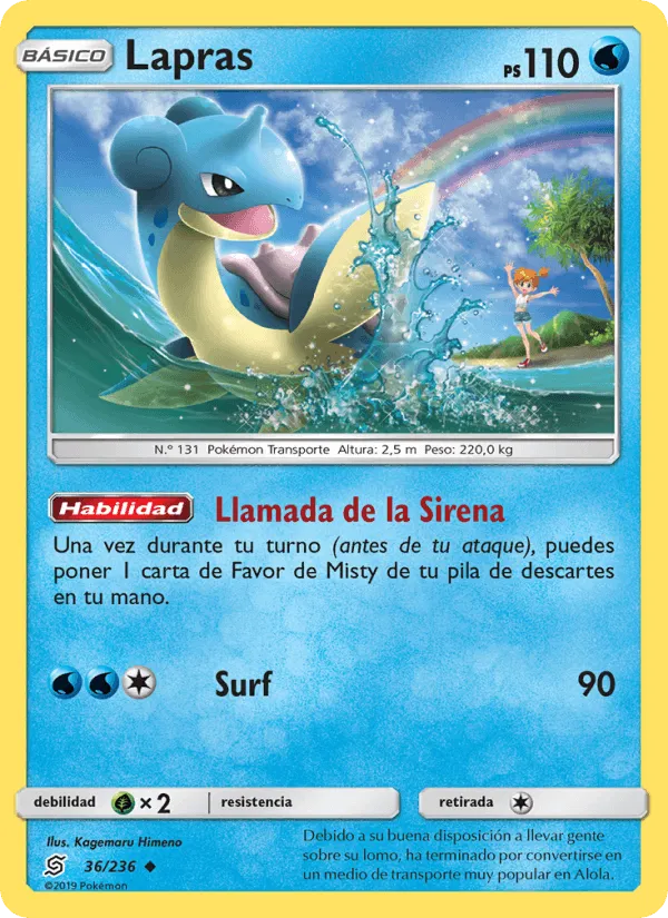 Lapras · Mentes Unidas 36/236