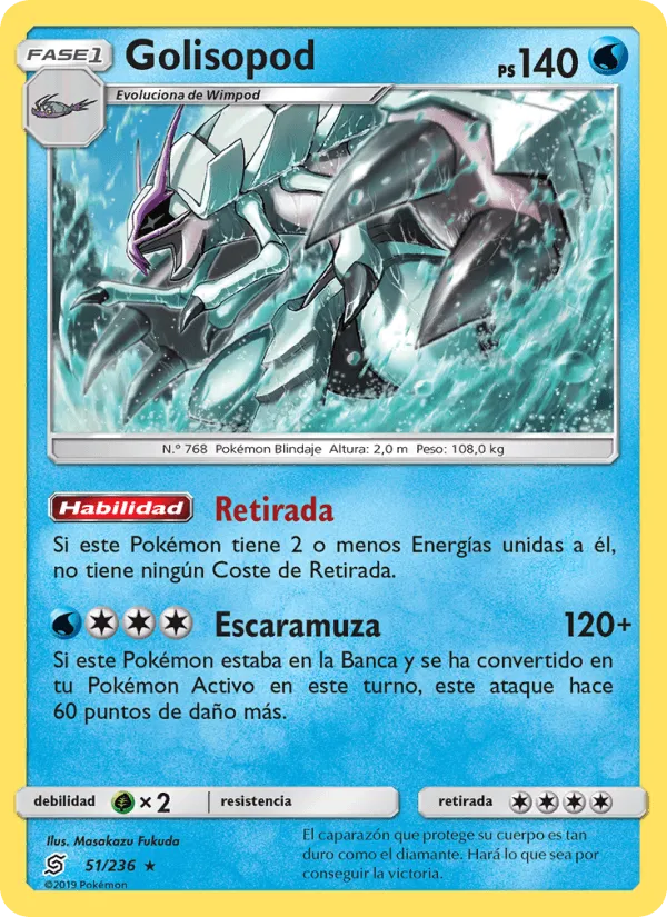Golisopod · Mentes Unidas 51/236