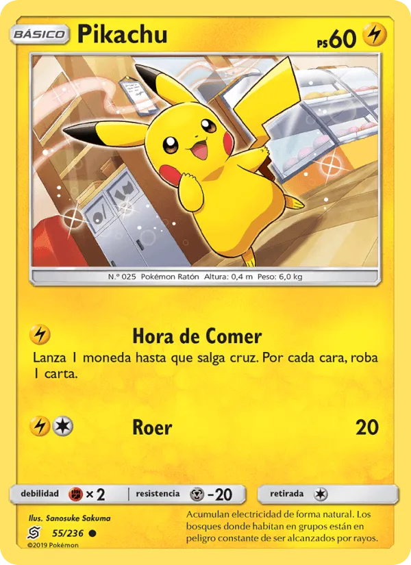 Pikachu · Mentes Unidas 55/236