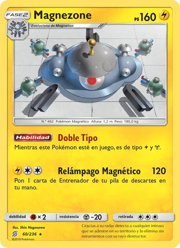 Magnezone · Mentes Unidas 60/236