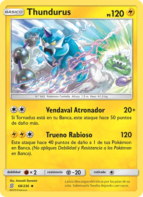 Thundurus · Mentes Unidas 68/236