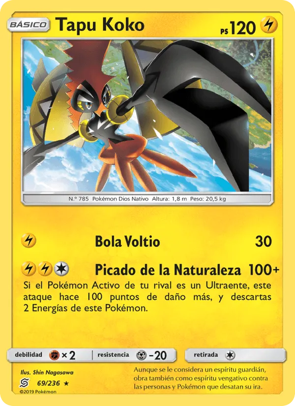 Tapu Koko · Mentes Unidas 69/236