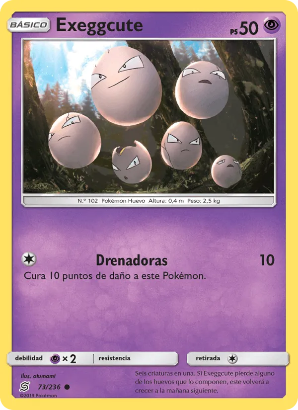 Exeggcute · Mentes Unidas 73/236