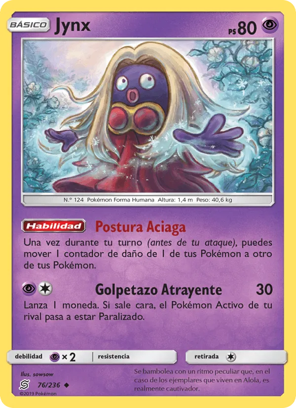Jynx · Mentes Unidas 76/236