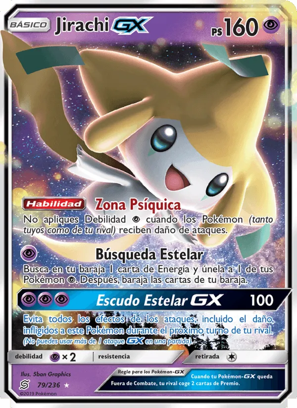 Jirachi GX · Mentes Unidas 79/236