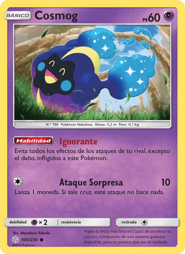 Cosmog · Eclipse Cósmico 100/236