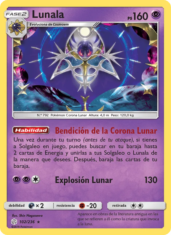 Lunala · Eclipse Cósmico 102/236