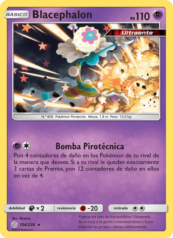 Blacephalon · Eclipse Cósmico 104/236