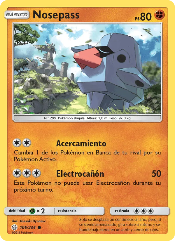 Nosepass · Eclipse Cósmico 106/236