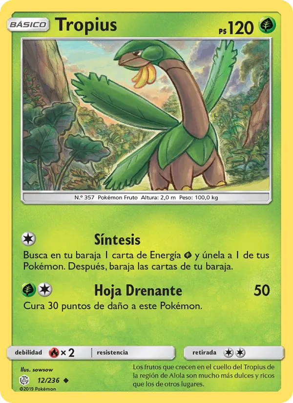 Tropius · Eclipse Cósmico 12/236