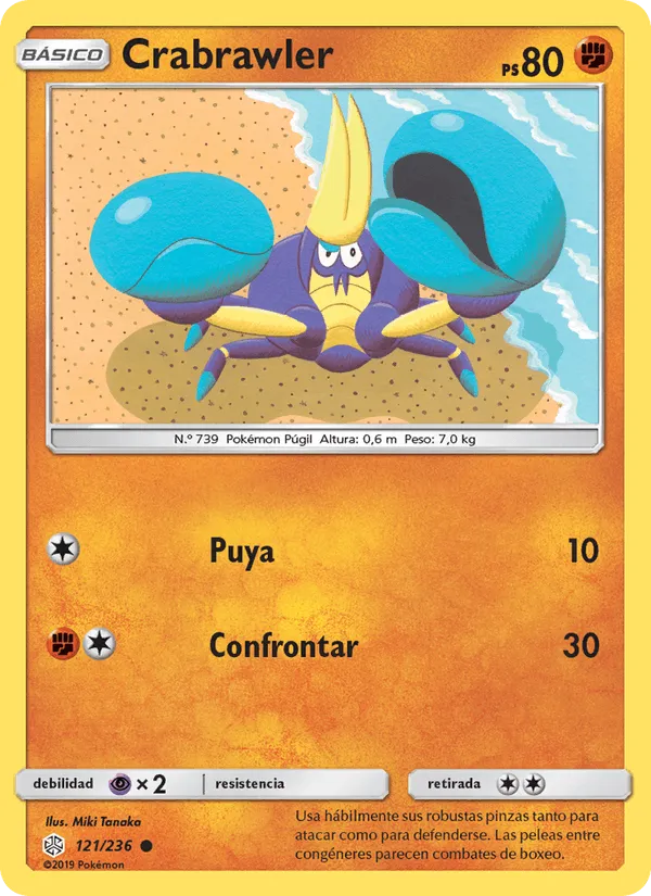 Crabrawler · Eclipse Cósmico 121/236