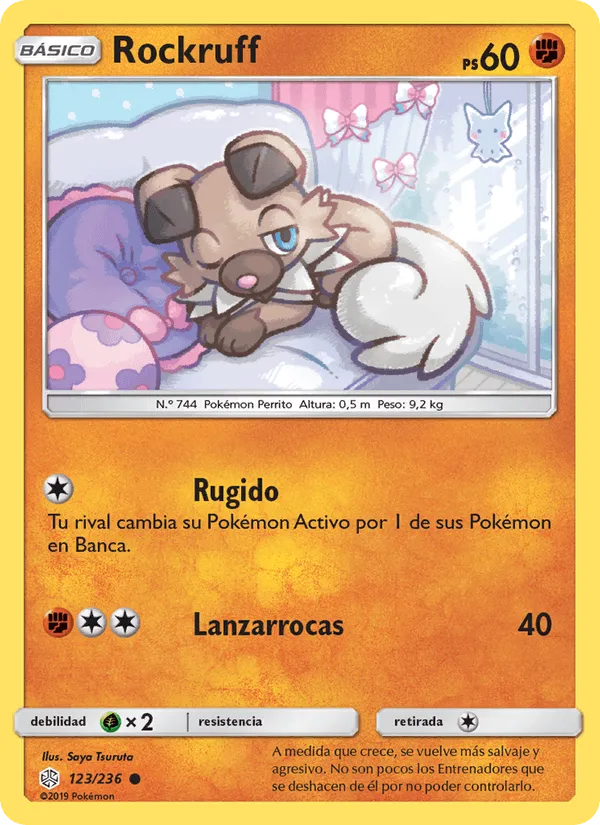 Rockruff · Eclipse Cósmico 123/236