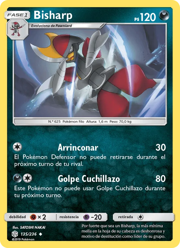 Bisharp · Eclipse Cósmico 135/236