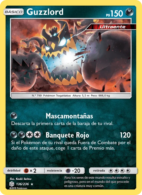 Guzzlord · Eclipse Cósmico 136/236