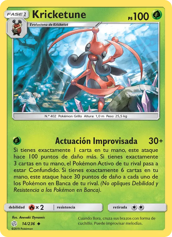 Kricketune · Eclipse Cósmico 14/236