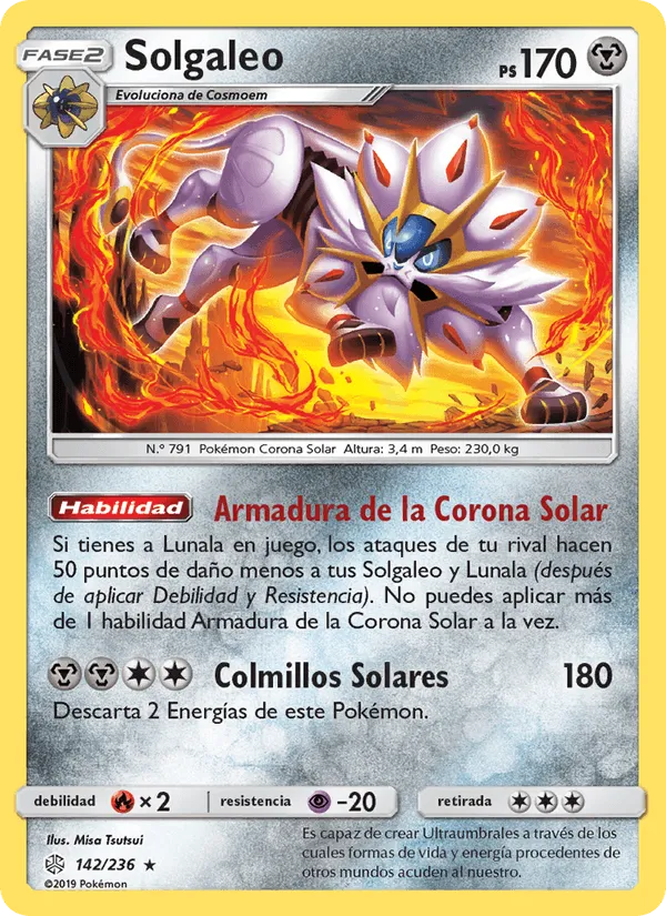 Solgaleo · Eclipse Cósmico 142/236