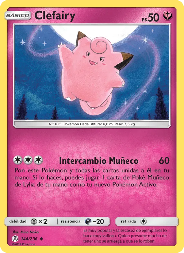 Clefairy · Eclipse Cósmico 144/236