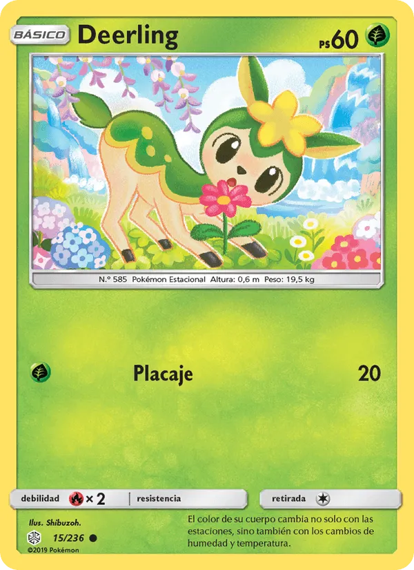 Deerling · Eclipse Cósmico 15/236