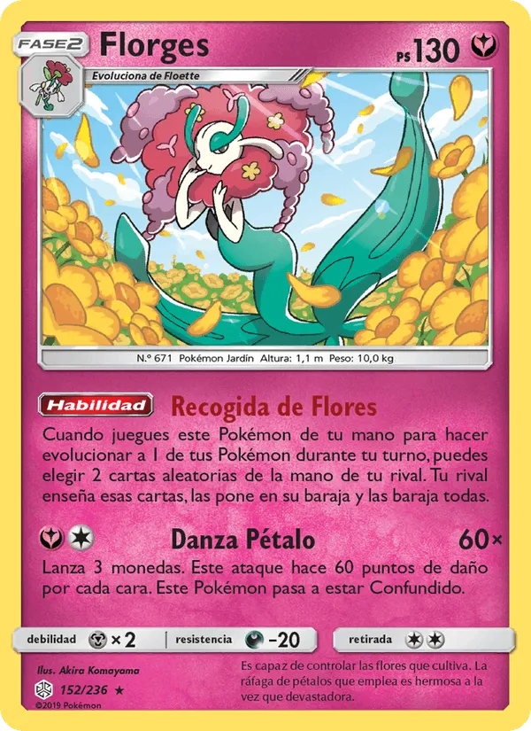 Florges · Eclipse Cósmico 152/236