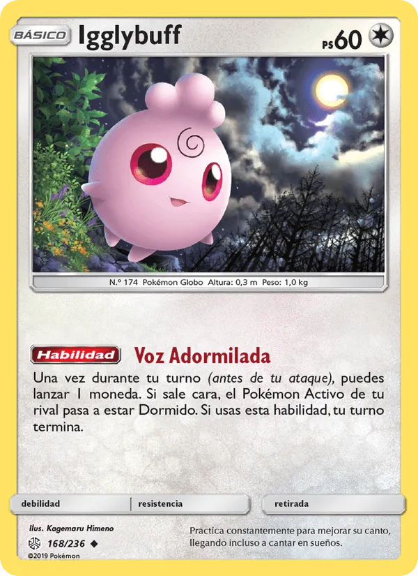 Igglybuff · Eclipse Cósmico 168/236