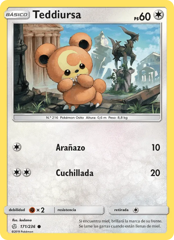 Teddiursa · Eclipse Cósmico 171/236