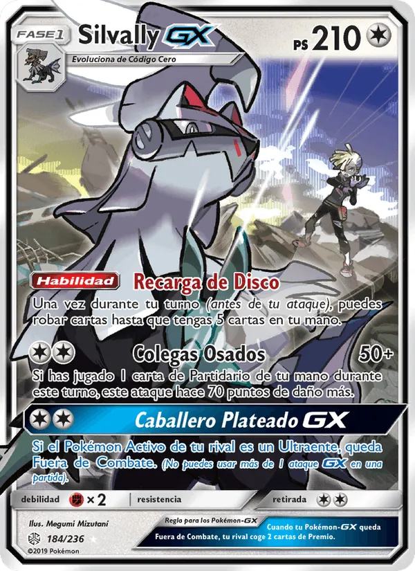 Silvally GX · Eclipse Cósmico 184/236