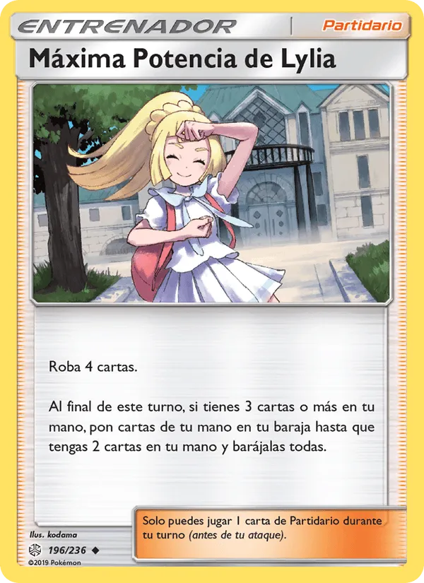 Máxima Potencia de Lylia · Eclipse Cósmico 196/236
