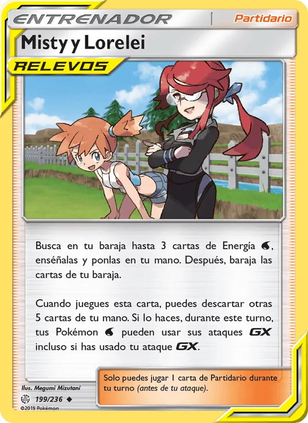 Misty y Lorelei · Eclipse Cósmico 199/236