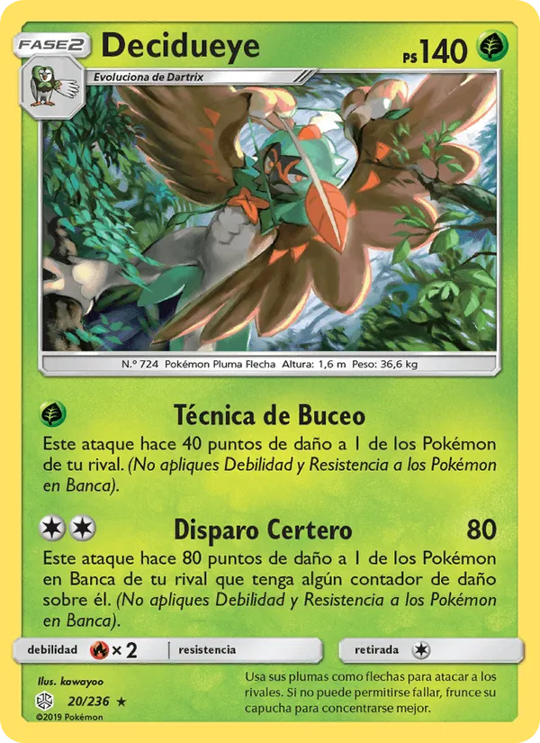 Decidueye · Eclipse Cósmico 20/236