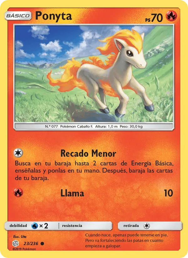 Ponyta · Eclipse Cósmico 23/236