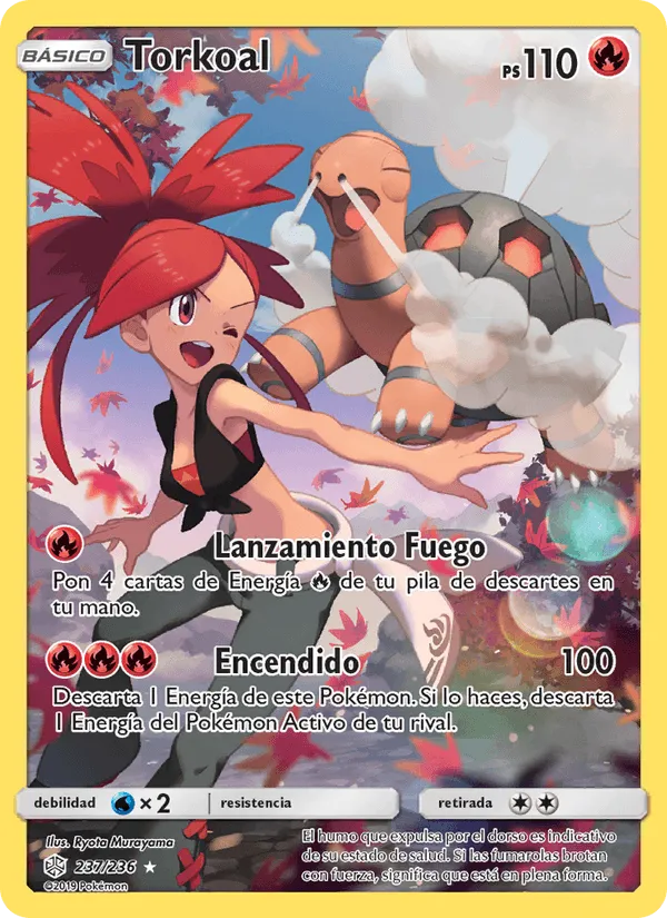 Torkoal · Eclipse Cósmico 237/236
