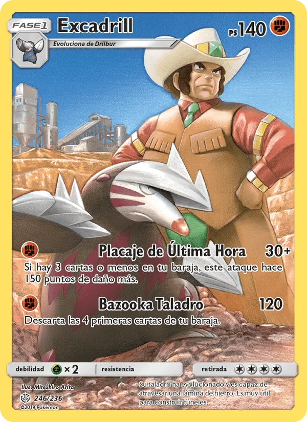 Excadrill · Eclipse Cósmico 246/236