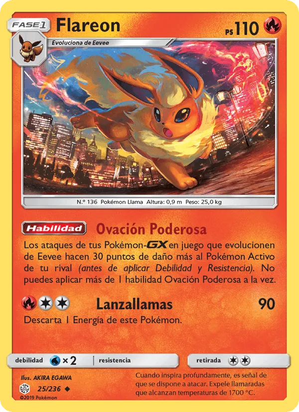 Flareon · Eclipse Cósmico 25/236