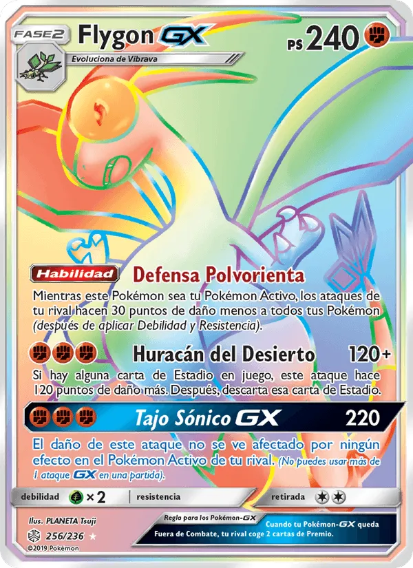 Flygon GX · Eclipse Cósmico 256/236
