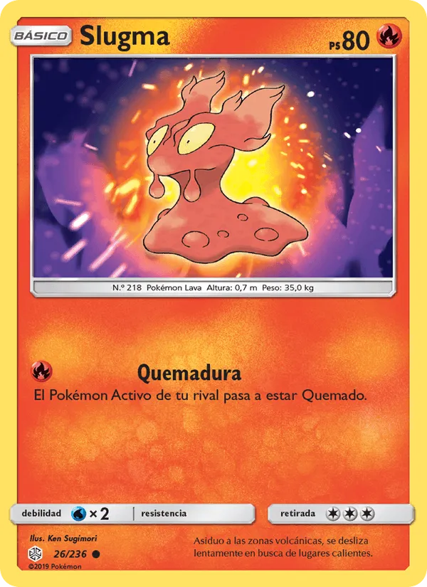 Slugma · Eclipse Cósmico 26/236