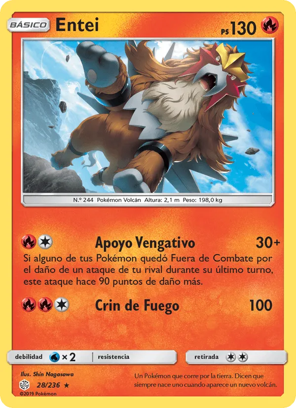 Entei · Eclipse Cósmico 28/236