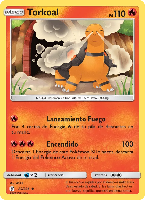 Torkoal · Eclipse Cósmico 29/236