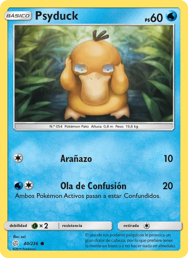 Psyduck · Eclipse Cósmico 40/236