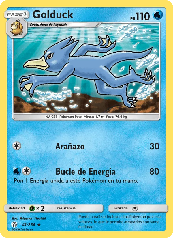 Golduck · Eclipse Cósmico 41/236