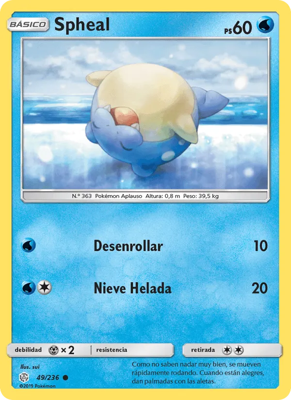 Spheal · Eclipse Cósmico 49/236