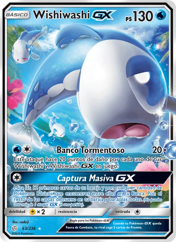 Wishiwashi GX · Eclipse Cósmico 63/236