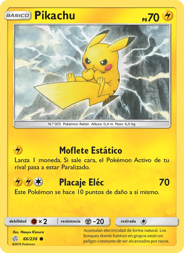 Pikachu · Eclipse Cósmico 66/236