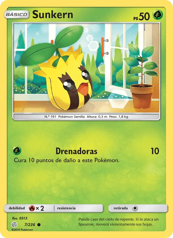 Sunkern · Eclipse Cósmico 7/236