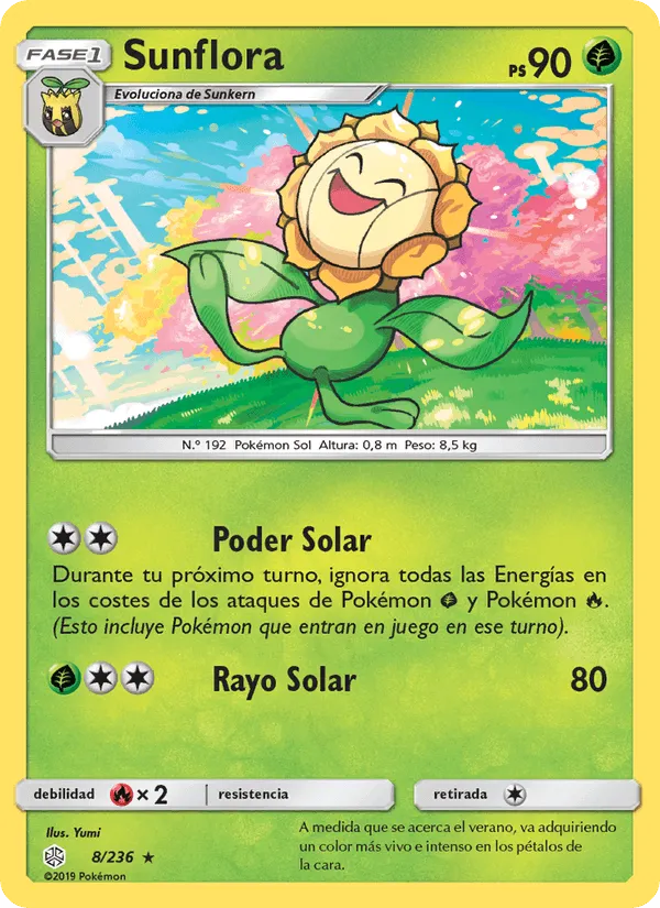 Sunflora · Eclipse Cósmico 8/236