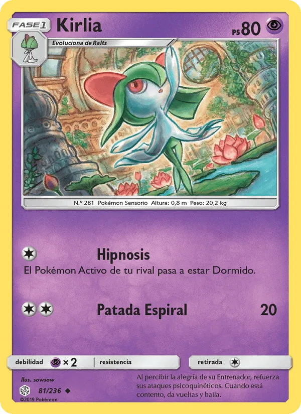 Kirlia · Eclipse Cósmico 81/236