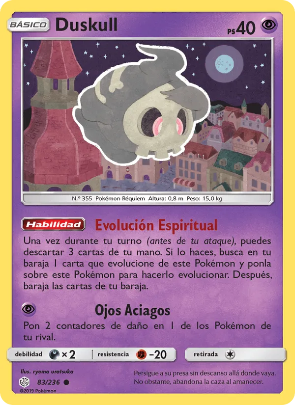 Duskull · Eclipse Cósmico 83/236