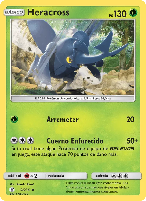 Heracross · Eclipse Cósmico 9/236